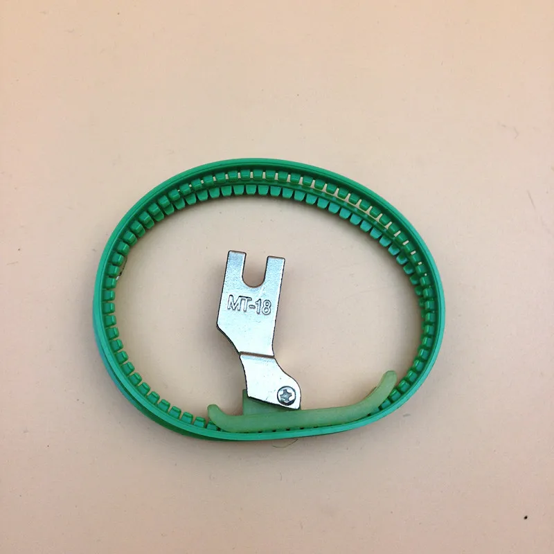 High Quality MT-18 Roller Presser Foot Lockstitch Unilateral Bilateral Roll Ring Presser Foot Ring Plastic Roller Presser Foot B