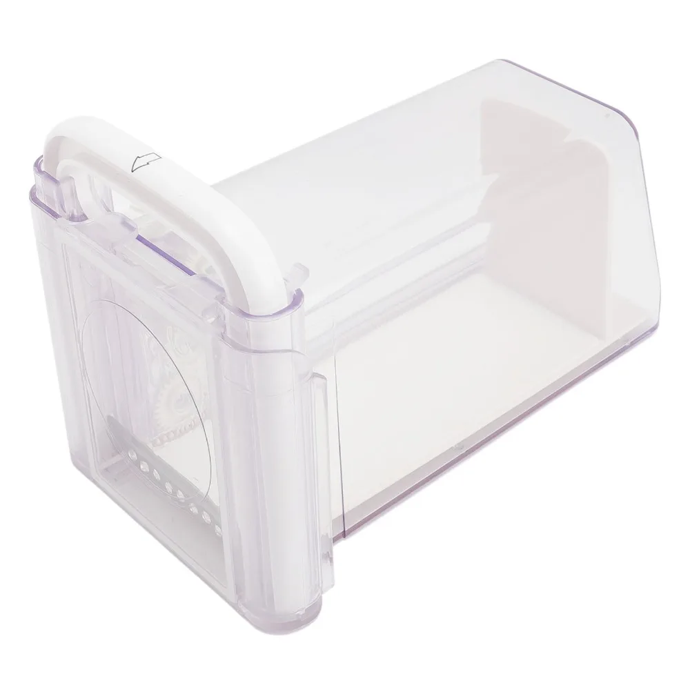 ABS Cheese Cutter Storage Container White Rectangle Shape Cheese Chopper Easy Clean Multifunctional Butter Slicer Container Box