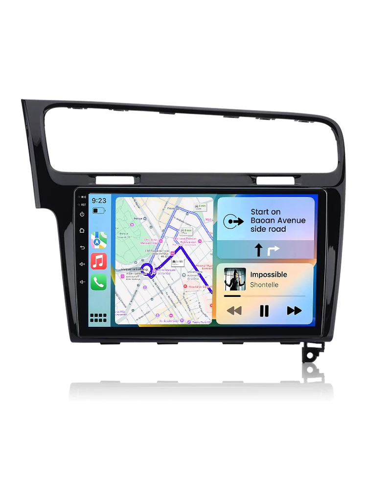 Junsun Wireless CarPlay Android Auto voor VW Golf 7 mk7 2013-2017 8-Core autoradio intelligent systeem 2 din GPS BT 4G - afbeelding 2