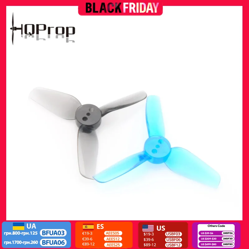 HQProp Durable  T2X2X3 (2CW+2CCW)-Poly Carbonate