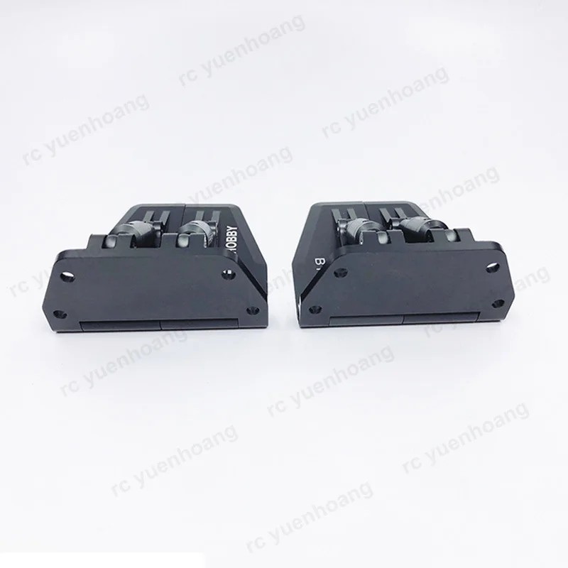 1Pair High Simulation Water Pressure Plates 69x57x30mm Aluminum Trim Flaps Board Adjustable Spray Strip for RC Gasoline Boat