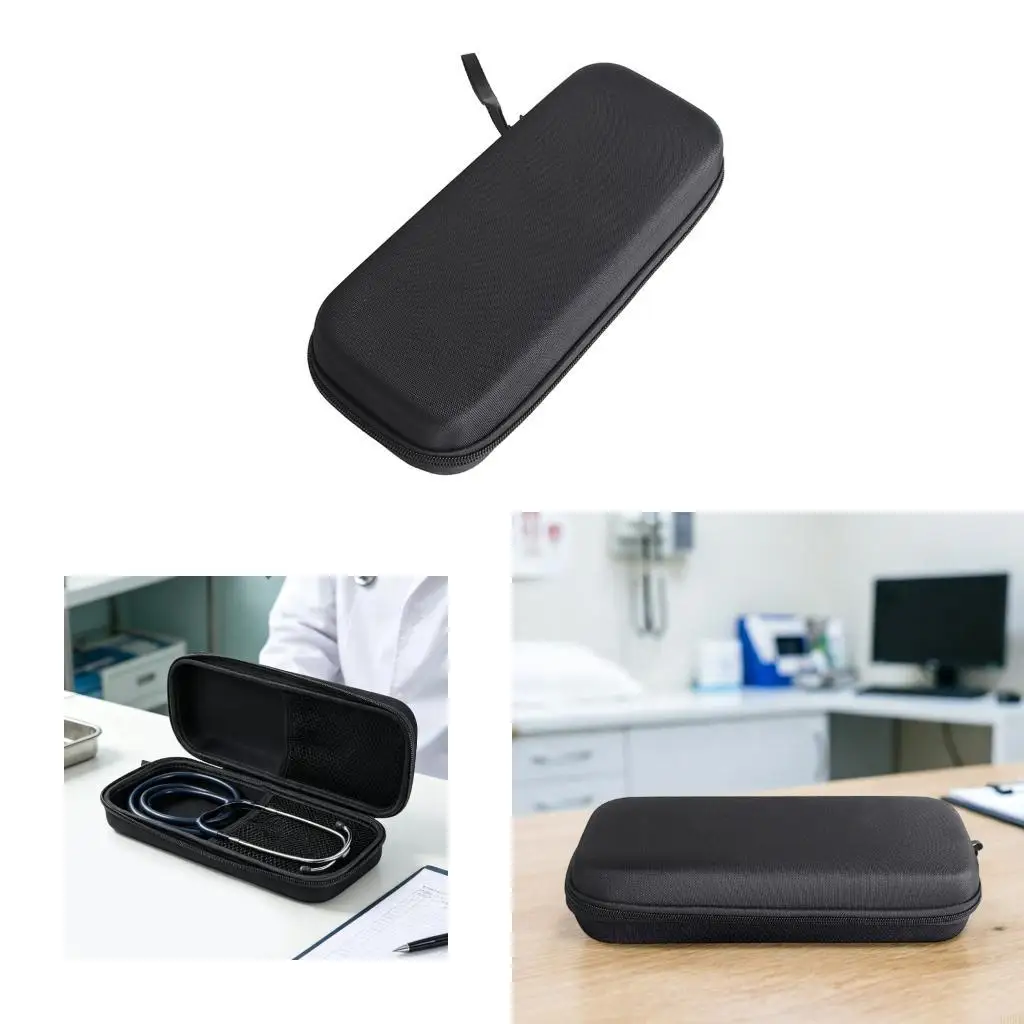 

Shockproof Stethoscope Case For Equipment Protections Portable Carry Bag H8WD