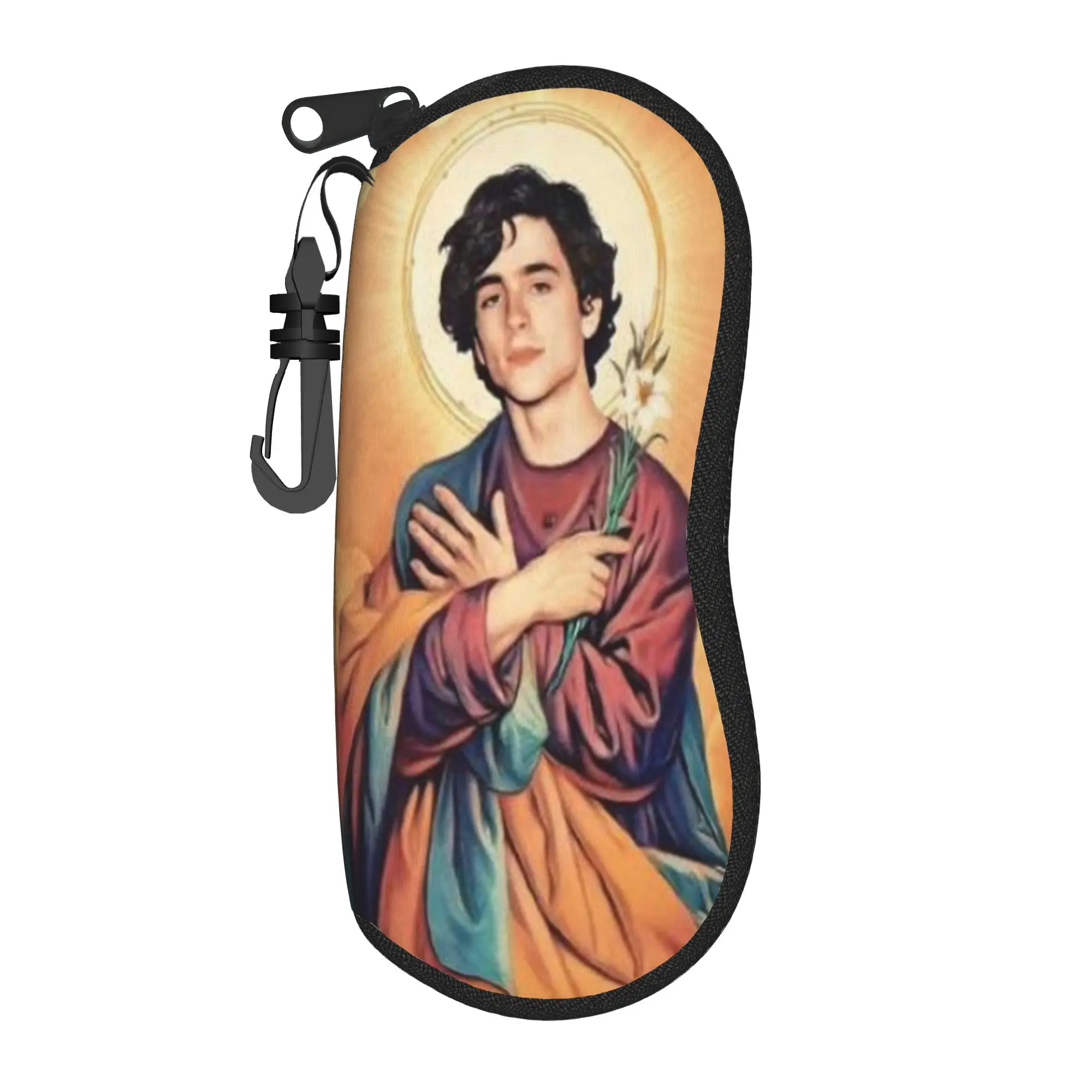 Kawaii timothee chalamet Saint Glasses Case Waterproof Accessories  Glasses Protector Cartoon Eyeglasses Box