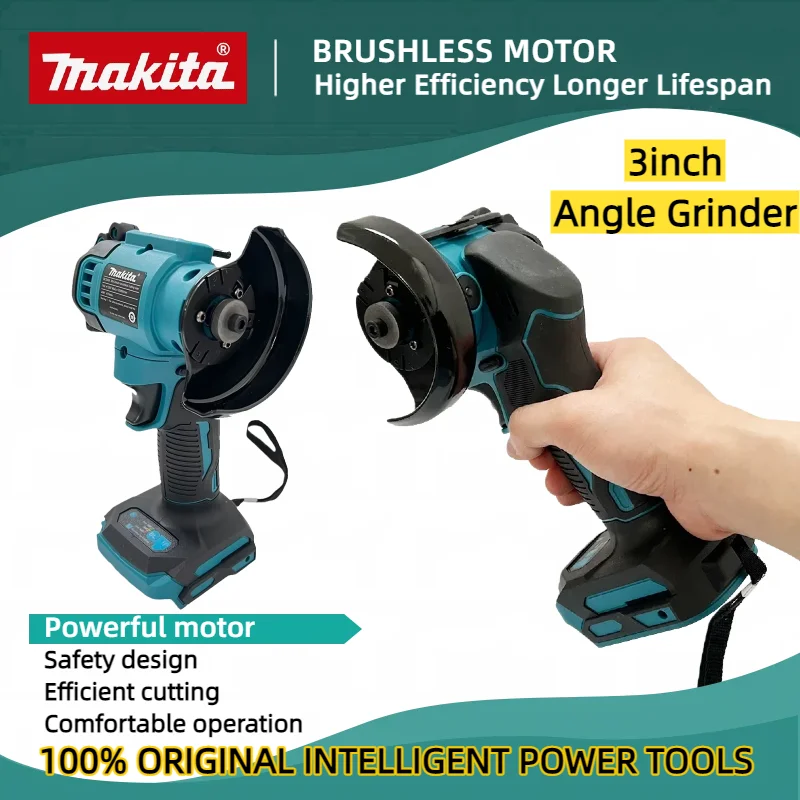 

Makita Cordless Angle Grinder 3 Inch Angle Grinder Cordless Electirc CUT OFF Cutting Circular Saw Power Tool for Makita battery