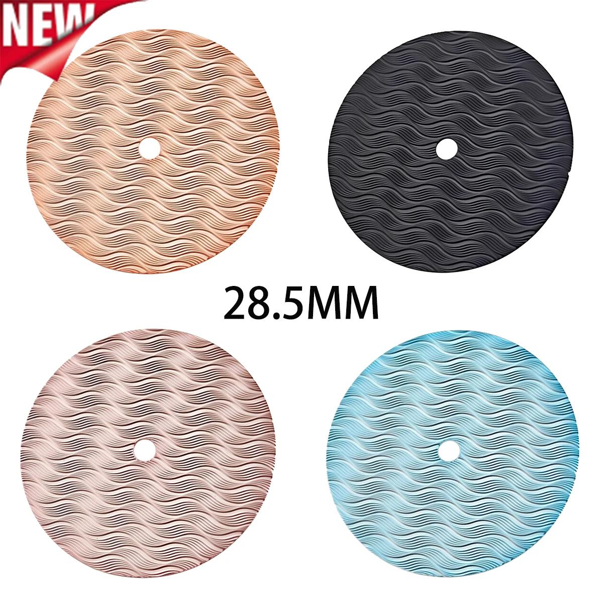 NH35 Water Ripple Style 28.5mm Dial 8215 2824 Dial Fit for NH35 NH36 8215 ETA 2824 Movement Watch Surface Parts 2813 8200 Dial