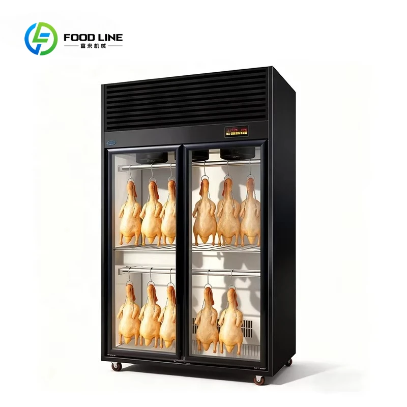 Customized Duck Drying Cabinet Goose Chicken Drying Showcase Thawing Air Drying Dehumidifying