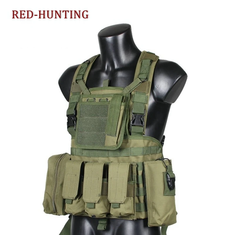 

Tactical RRV Vest Outdoor Jungle Hunting Vest Molle Vest CS Wargame Military Style Tactical Vest