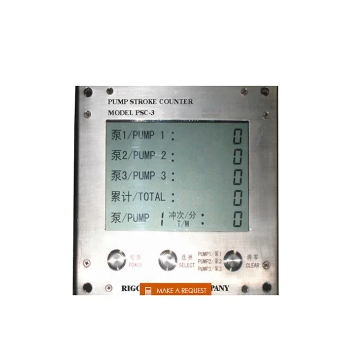 Model BC-200A pump stroke counter