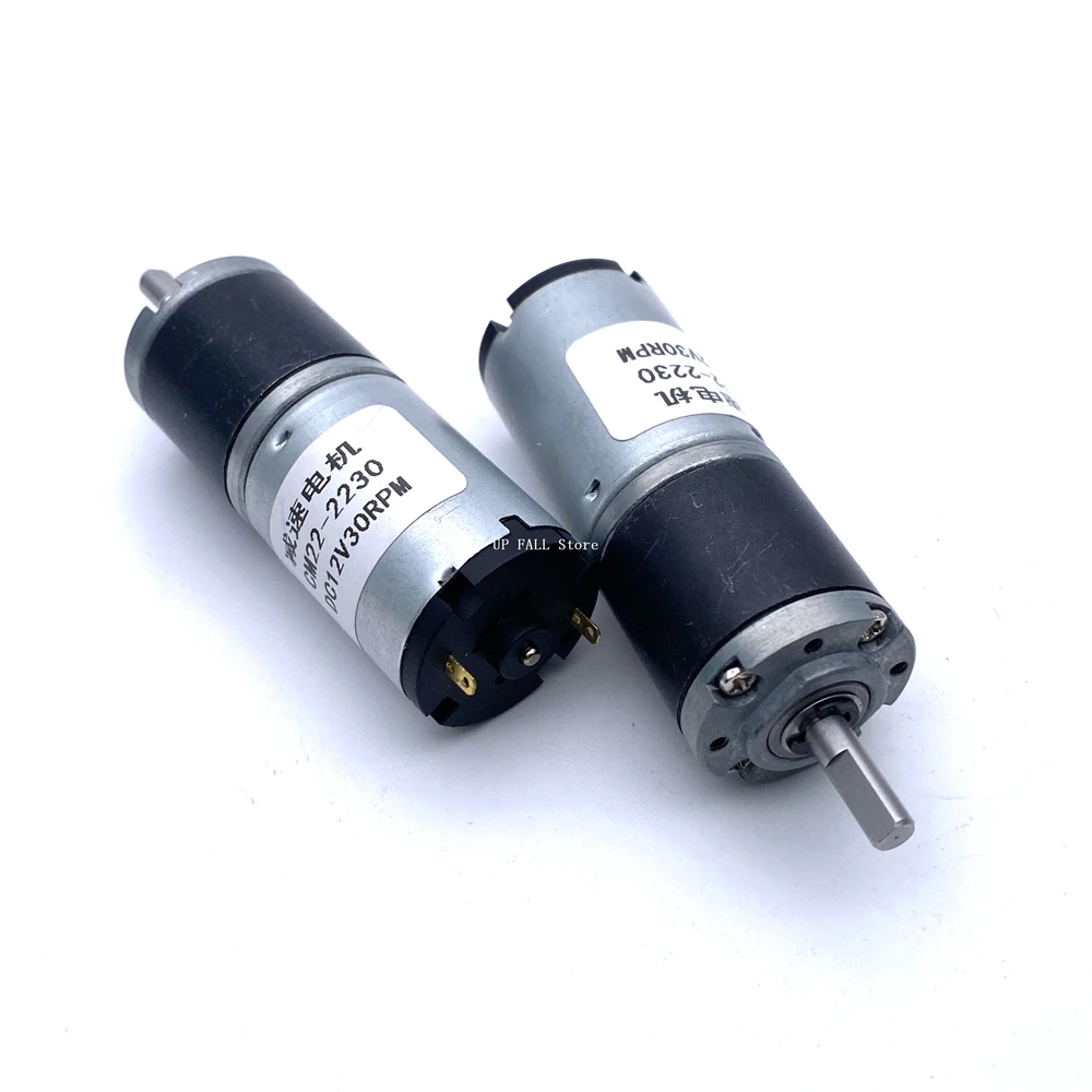 Imagem -02 - Planetária Engrenagem dc Motor Faça Você Mesmo Casa Inteligente Robô 12v 24v 301900rpm 22 mm