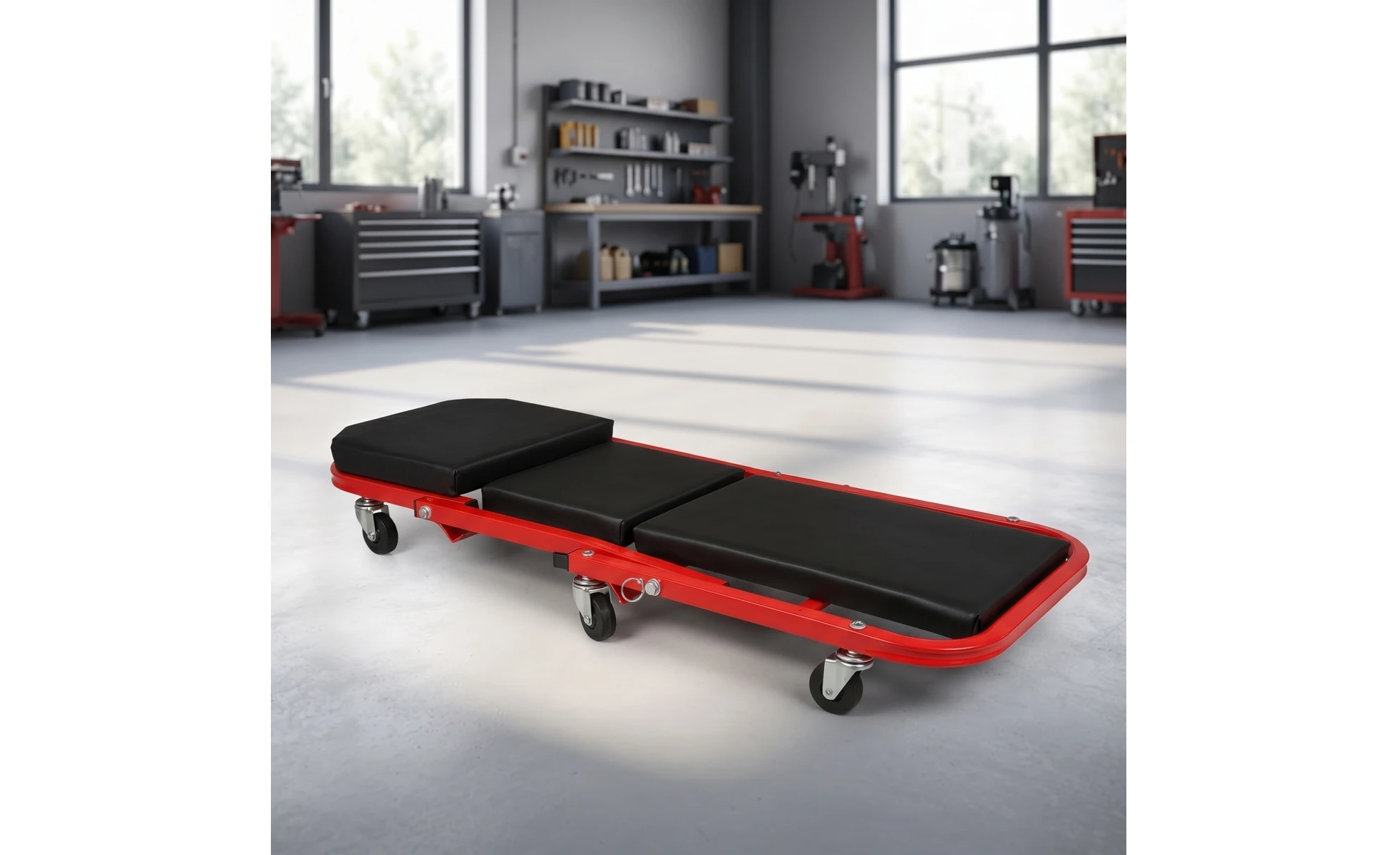 Foldable Creeper with Seat 2 in 1 Creeper with Seat Garage Chair Convertible Mechanic Stool Padded for Mechanics Foldable Creeper with Seat 2 in 1 Creeper with Seat Garage Chair Convertible Mechanic Stool Padded for Mechanics