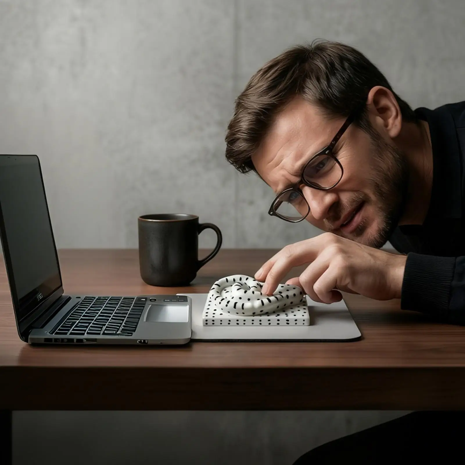 Knijpspeeltje Hilarisch Kalmerend Ontspanning Kinderen Knijpspeeltje Oorvorm Voor Kinderen Meisjes Studenten Volwassenen Klaslokaal Thuis Dorm