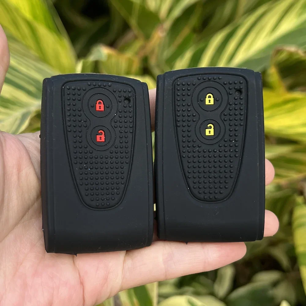 シリコン車のキーカバーケース,Toyota priusハイブリッドカローラ,daihatsu,la400k,rav4,verso,カムリ,アクセサリー