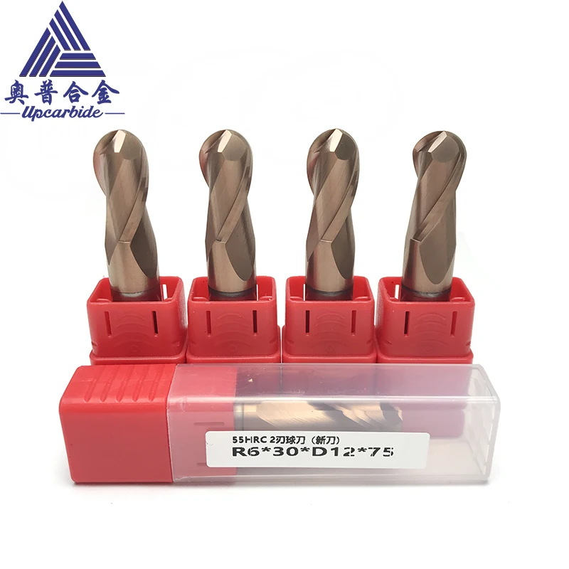 Carbide Milling Cutter HRC55 - Suitable for Stainless Steel, Iron Alloy, Cast Iron & Hardened Steel