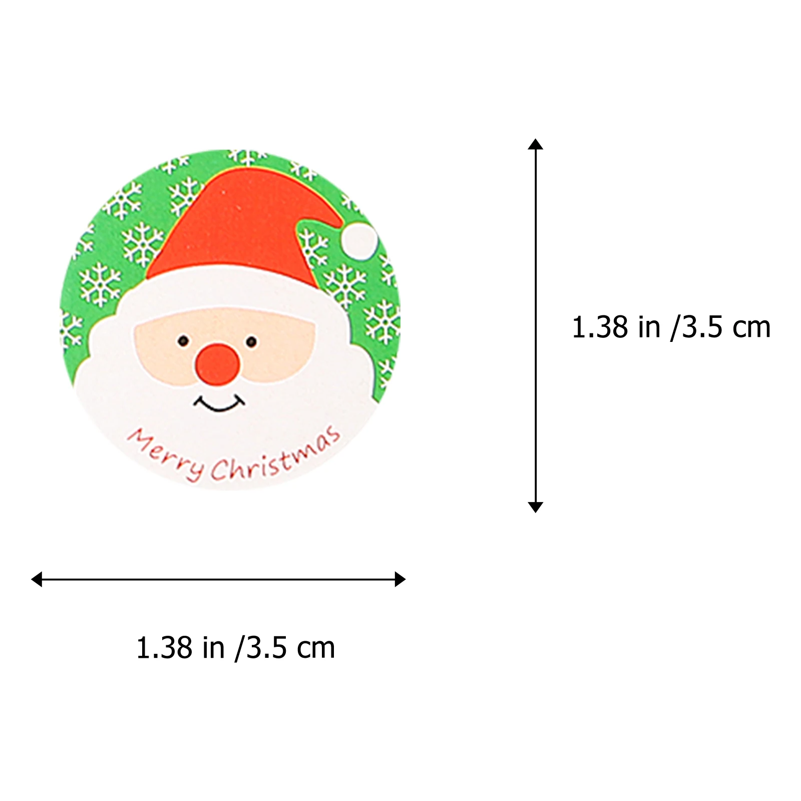 

20pcs 20 Sheets Snowman Wreath Stickers Christmas Theme Decor Sealing Baking Bag Stickers Eco Friendly Adhesive Decals For Gift