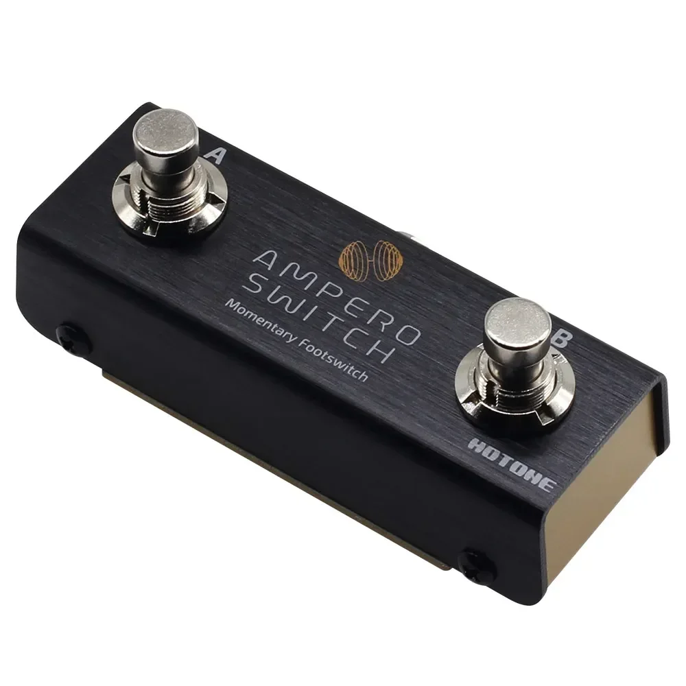 

Hotone Ampero Switch 2-Way Momentary Dual Footswitch Foot Controller 1/4-Inch Pedal Switcher FS-1