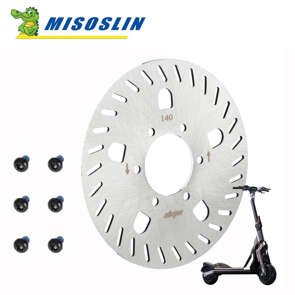 140MM Brake Disc with 6 Screws Hole for Ninebot GT1/GT2 Electric Scooter Super Powerful Disc Brake Disc Replace Accessories