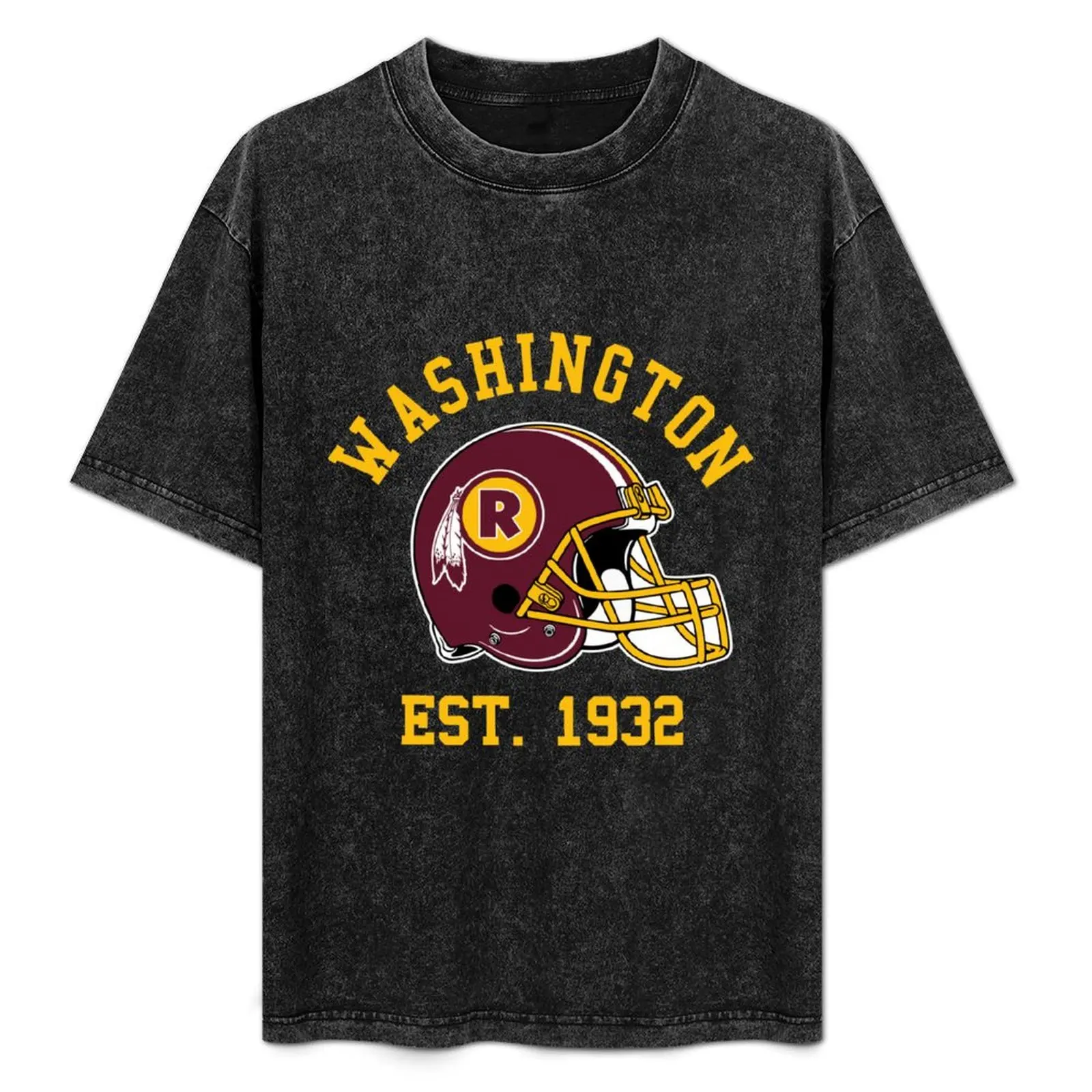 Washington Football T-Shirt customizeds blacks animal prinfor boys tshirts for men