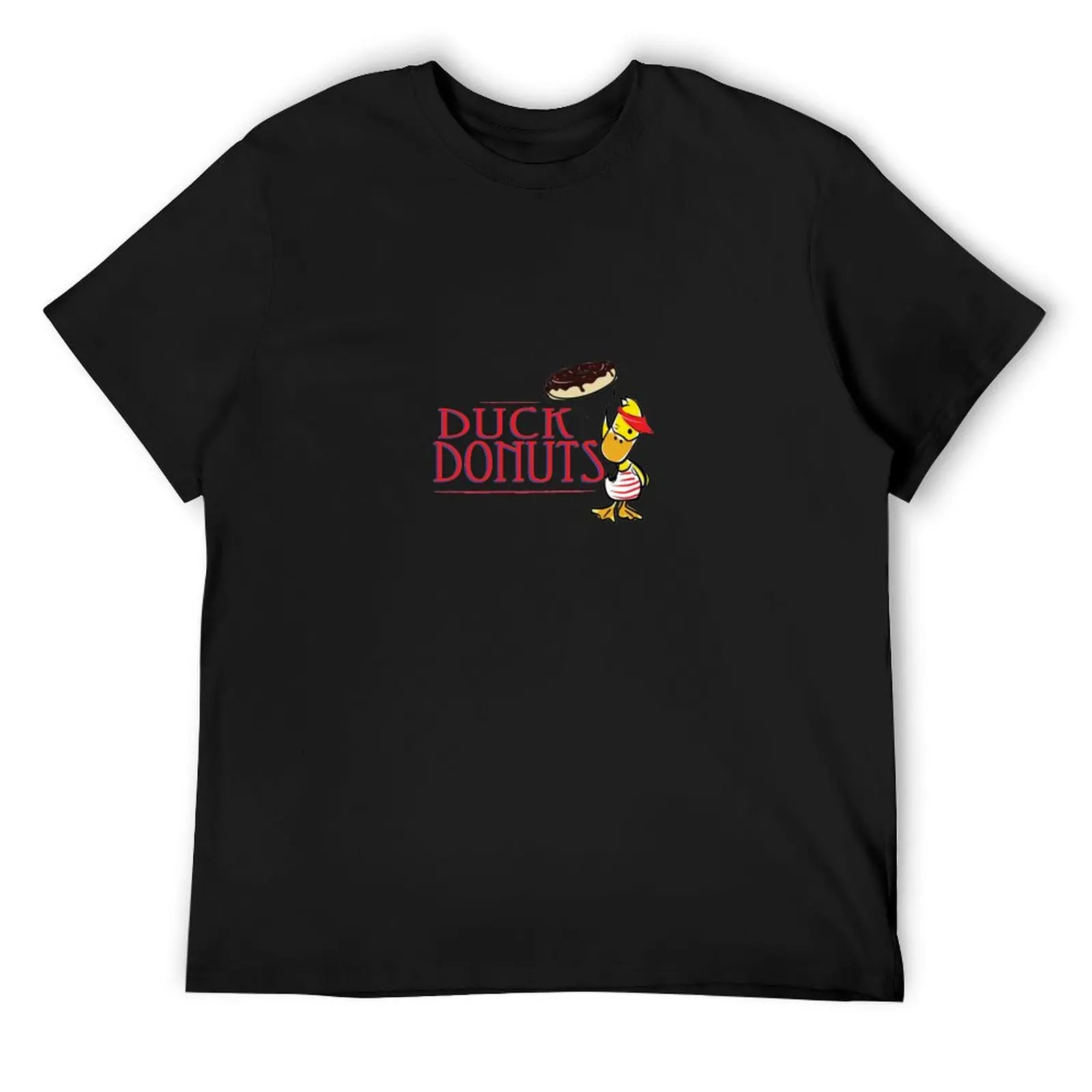 Duck Donuts T-Shirt anime stuff customs mens graphic t-shirts big and tall