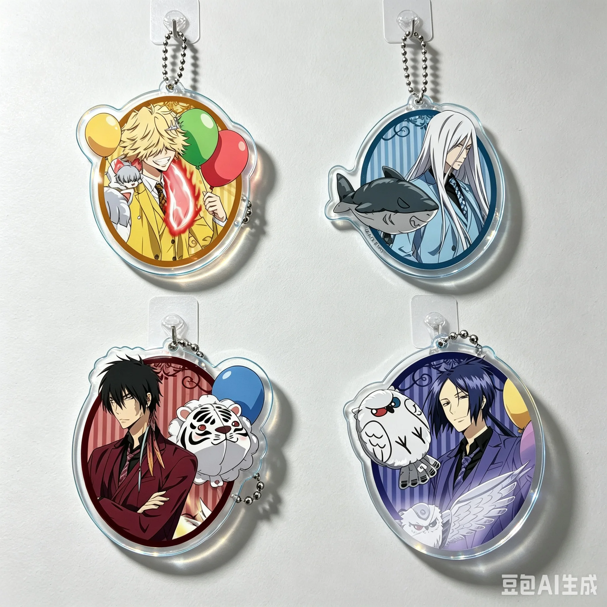 Cell Phone Pendant  Anime HITMAN REBORN! Bag Pendant Funny Gifts For Girls For Fans Gifts Jewelry Bag Acrylic KeyRing Keychain