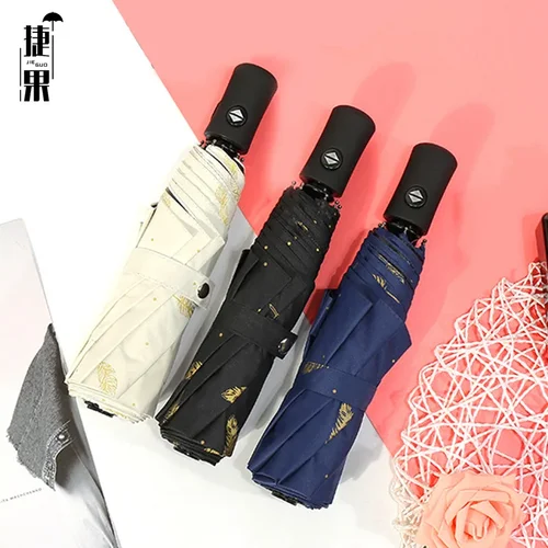 자외선 방지 및 비 방지 이중 목적 햇빛가리개 우산, 컴팩트 및 휴대용 중국 유화 태양 우산