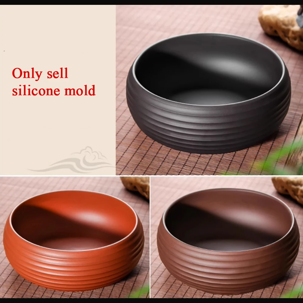 

Силиконовая форма для больших бетонных мисок, 8-дюймовая большая форма для цементного кашпо, корзины с фруктами, подсвечников, форм для самостоятельного изготовления