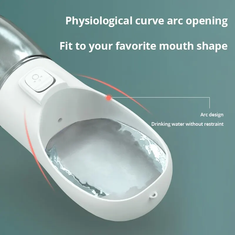 애완 동물 여행 물병, 휴대용 개 물병, 작은 대형 개 그릇, 야외 산책 강아지 고양이 마시는 그릇 개 용품