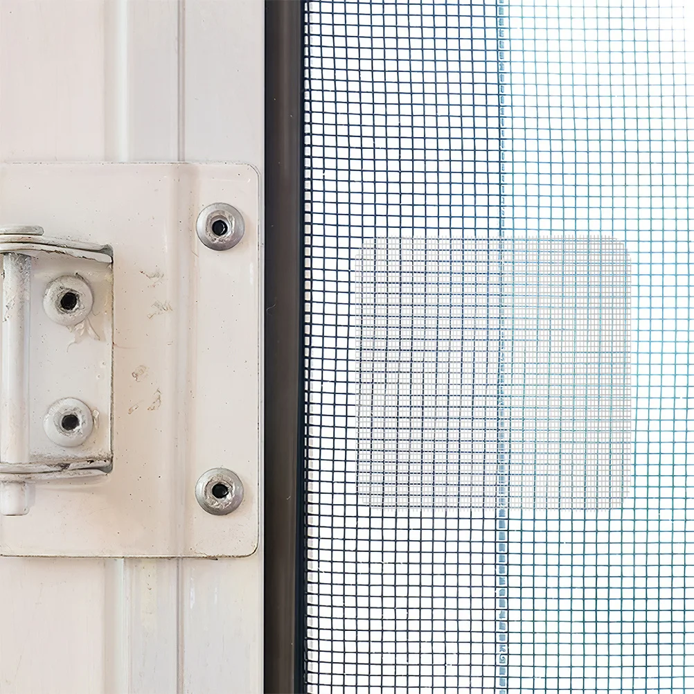 

30pcs Screen Repair Patches Self-Adhesive Transparent Drain Blockage Prevention Stickers for Window Floor Toilet Shower Hair