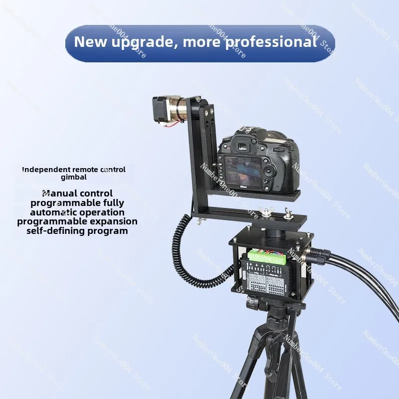 Applicable To SLR, Electric Program Control 720 Degrees Panoramic Gimbal Automatic Shooting, Connecting