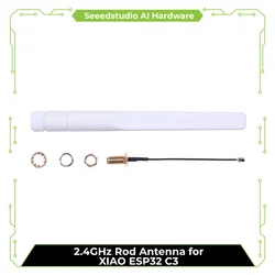 Seeed Studio 2.4GHz Rod Antenna for XIAO ESP32C3 ESP32-C3, XIAO ESP32-C6, XIAO ESP32-S3 (Sense).