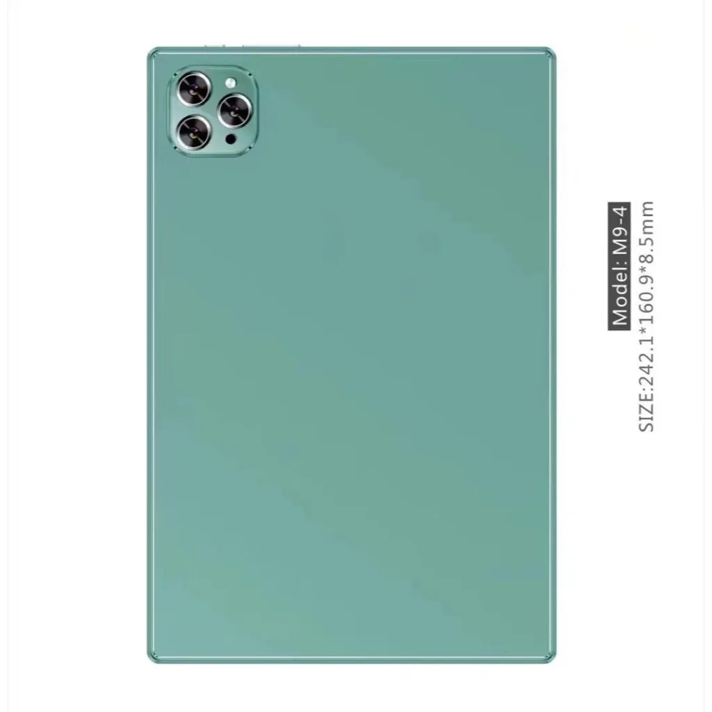 Funda de cuero plegable triple para Atouch X19 X19Pro 10,1 pulgadas transparente TPU silicona suave contraportada