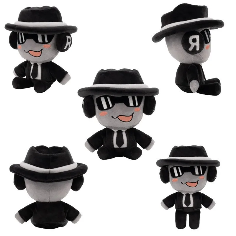 Hot Forsaken Chance Man Plushie Pizzaman Cartoon Stuffed Doll Soft Pillow Toy Kids Gifts