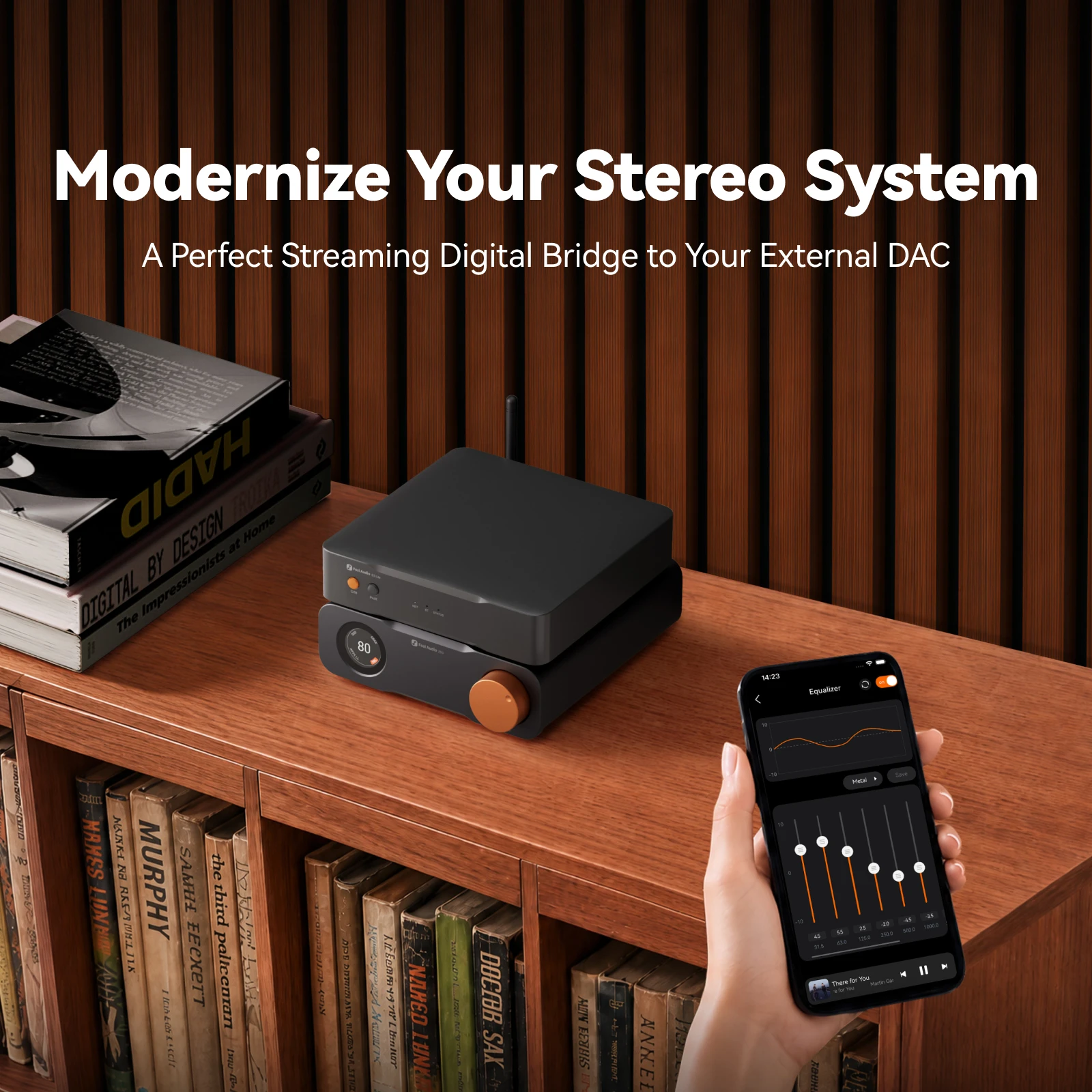 Fosi Audio S3 Lite Hifi Music Streamer WiFi Bluetooth Digital Transport Network Audio Player Support AirPlay Qobuz Connect