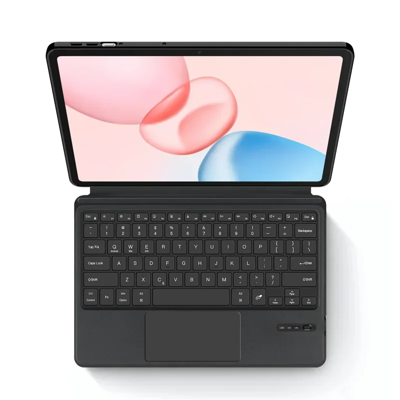 Magnetic Keyboard Case for Honor Pad 10 2025 12.1 inch HEY3-W00 HEY3-W10 Tablet Backlit Touchpad Keyboard for Honor Pad 10 Cover