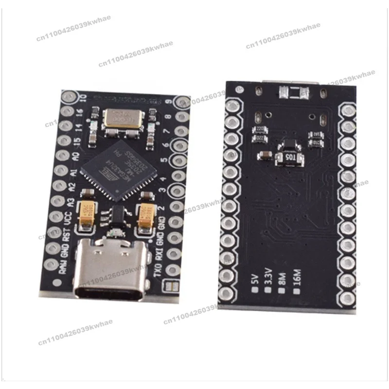 For Pro Type-C USB ATMEGA32U4 Development Board, Revised Version