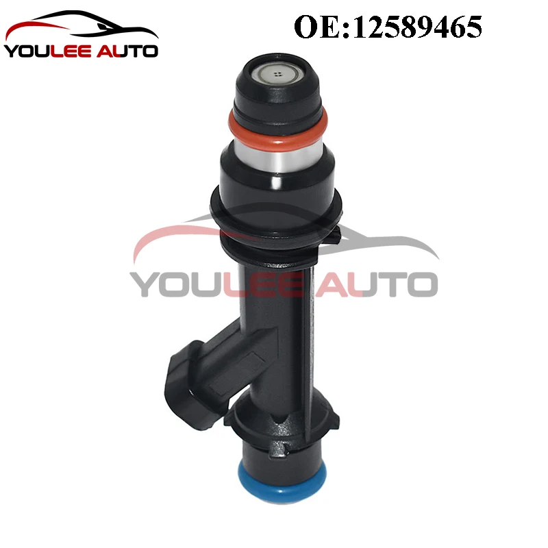 New 12589465 Fuel Injector Nozzle For Isuzu i-350 i-370 GMC Canyon Chevrolet Colorado Hummer H3 3.5L 3.7L I5 Auto Parts