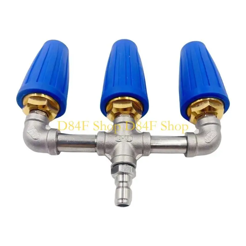 

D84F Durability Triple Turbos Nozzle 360Degree Rotation For Highly Pressure Washers