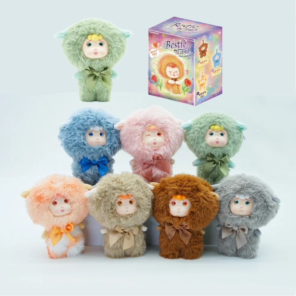 

Food Series Blind Box Refrigerator Sticker Plush Doll Tide Play Doll Hand