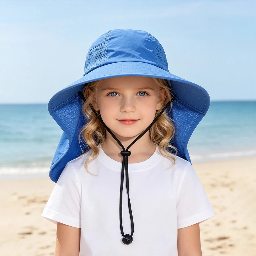Digital Printing Children's Fisherman Cap - Cartoon Patterned Sun Hat Suitable for Boys and Girls Aged 0-10