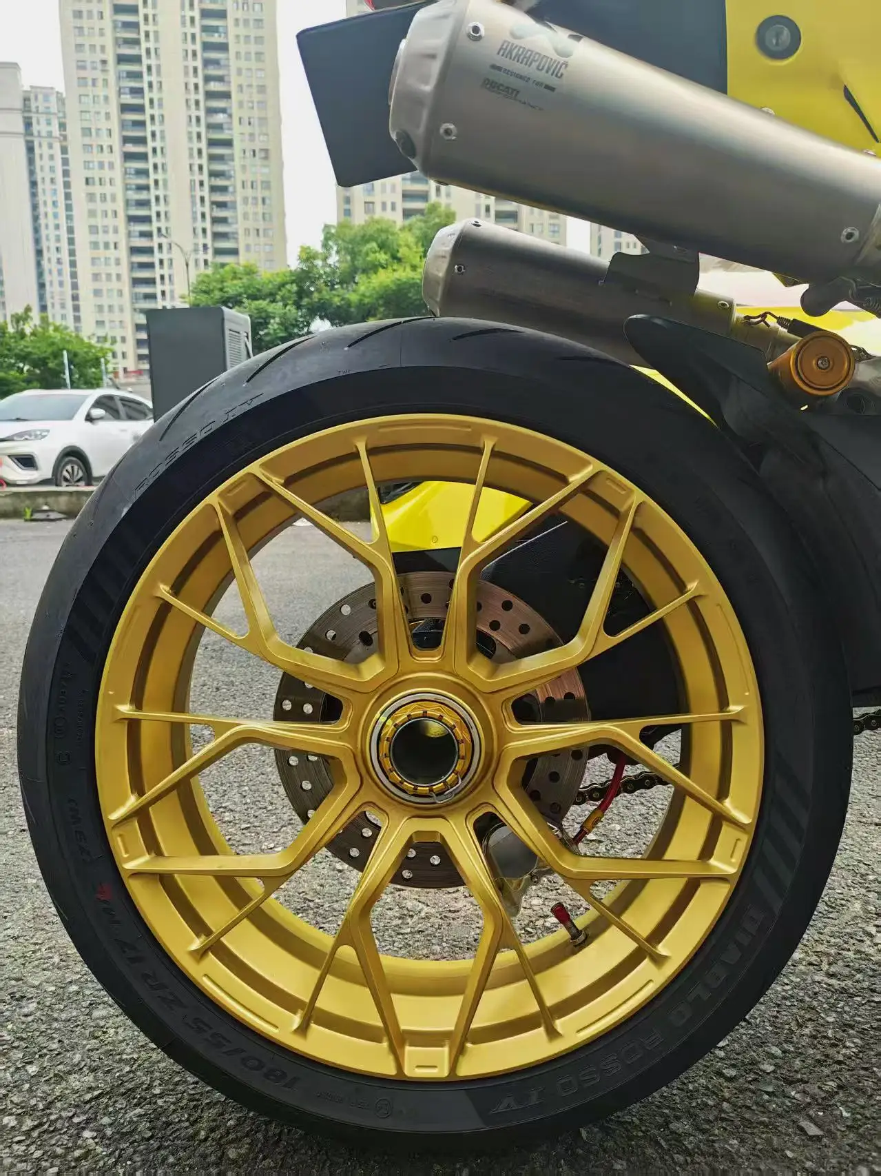 Motorcycle Accessories Front & Rear Wheel Wheels Rim Aluminum Alloy For MOTORBIKES PIC SUPERSPORT ModelsZhang Xue Same‑Style Mot