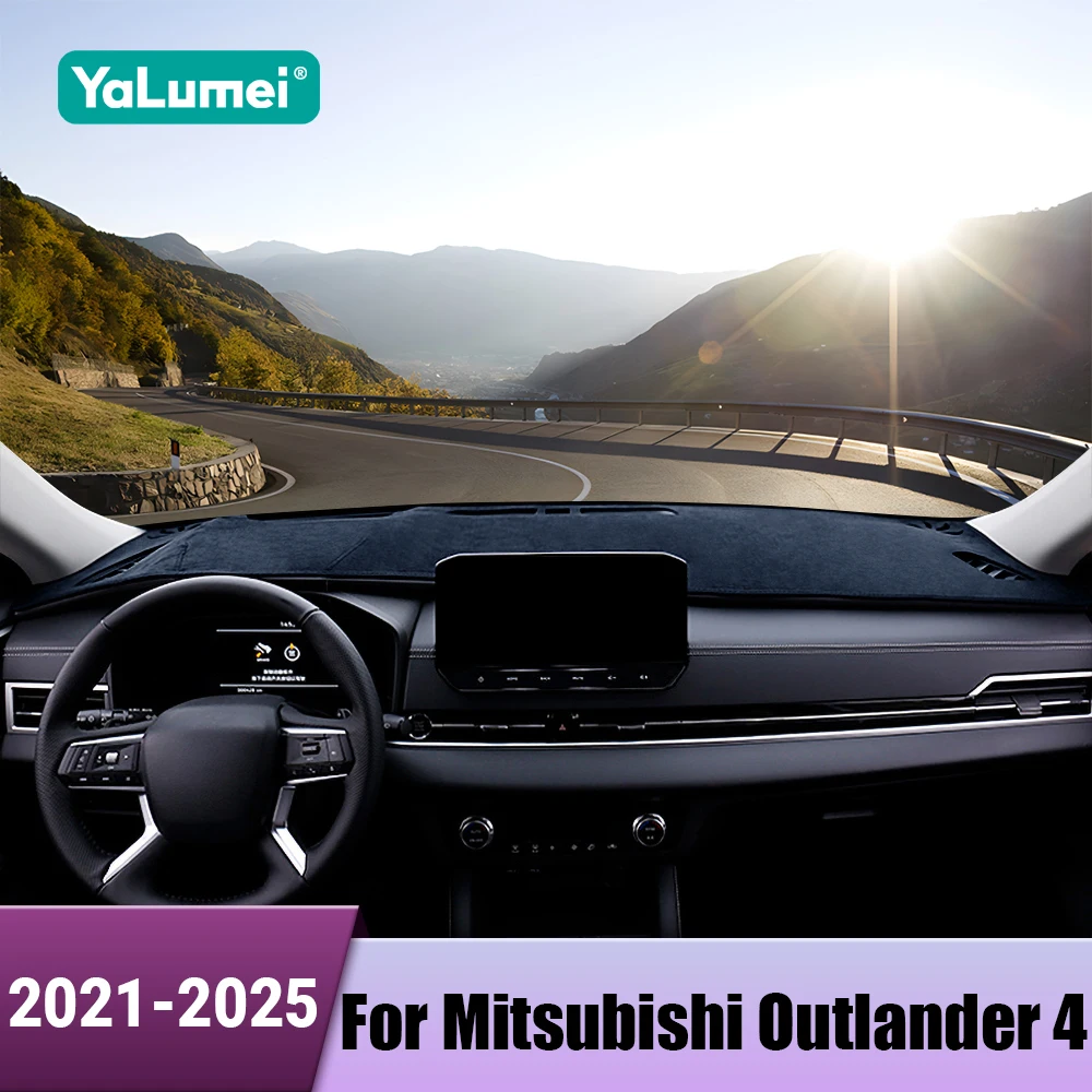 Für Mitsubishi Outlander IV 4 MK4 2021 2022 2023 2024 2025 Auto Dashboard Abdeckung Vermeiden Licht Pad Instrument Panel zubehör