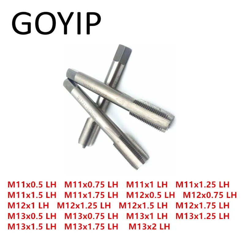 

2 Pcs M11 M12 M13 LH Threading Taps Spiral Point Taps Machine TapHand Tools Screw Thread Metric Plug Taps Support Customization