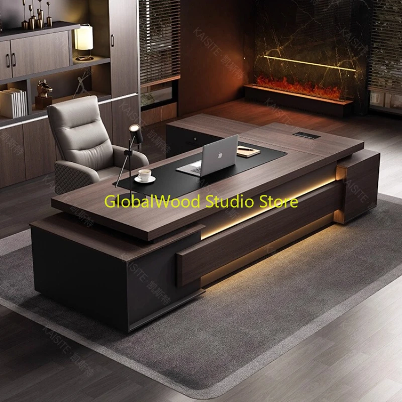 Work Boss Table L White Desk Motion Room Desks Mid-century Lift Up Table Bureaux Gaming Computer Desk Height Adjustable Machine