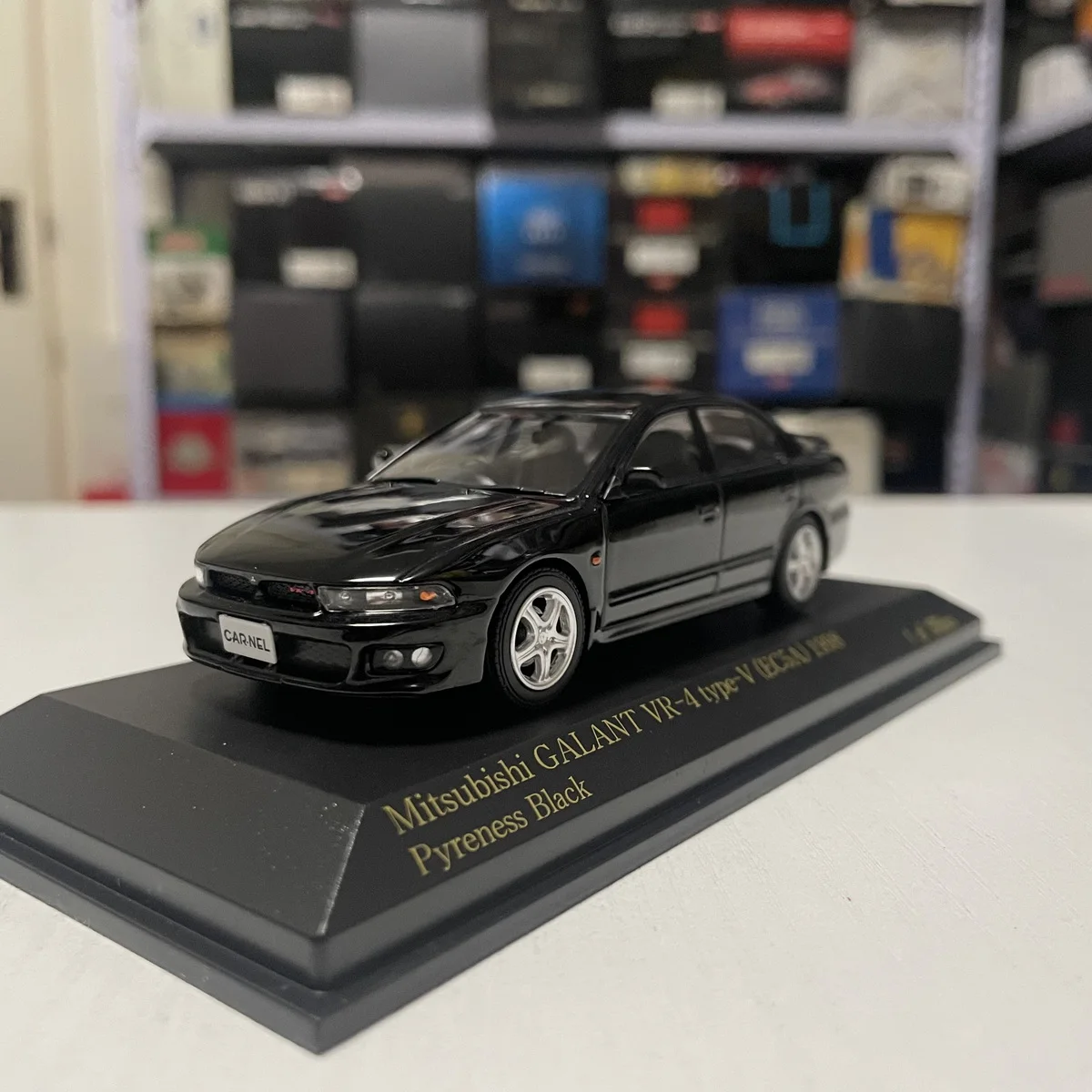 Die-cast 1:43 Scale Mitsubishi Galant VR4 EC5A 1998 Model Simulation Alloy Model Fans Collection Home Decoration Metal Ornaments