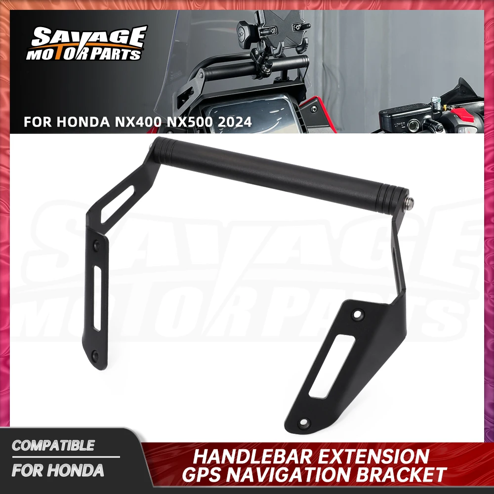 

2024 NX400 NX500 Handlebar Extension GPS Navigation Bracket For Honda NX400 NX500 NX 400 500 Motorcycle Bar Support Phone Holder