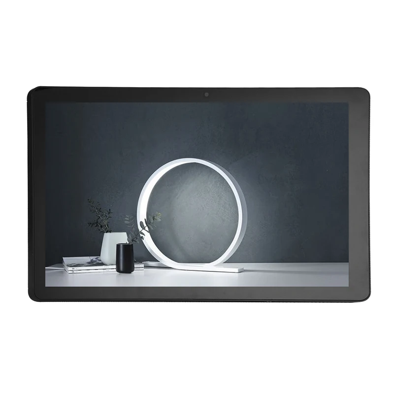 Sunworld تيار مستمر شاشة تعمل باللمس كشك الضميمة البلاستيكية لافتات رقمية POE رباعية النواة 1920*1080 13.3 "شاشة AIO #5