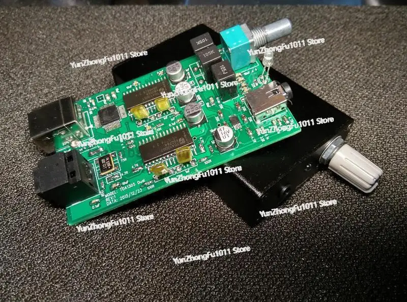 

CM108 + двойной USB-усилитель TDA1305T, USB-звуковая карта, декодер IIS/I2S с оптическим выходом 3,5 мм