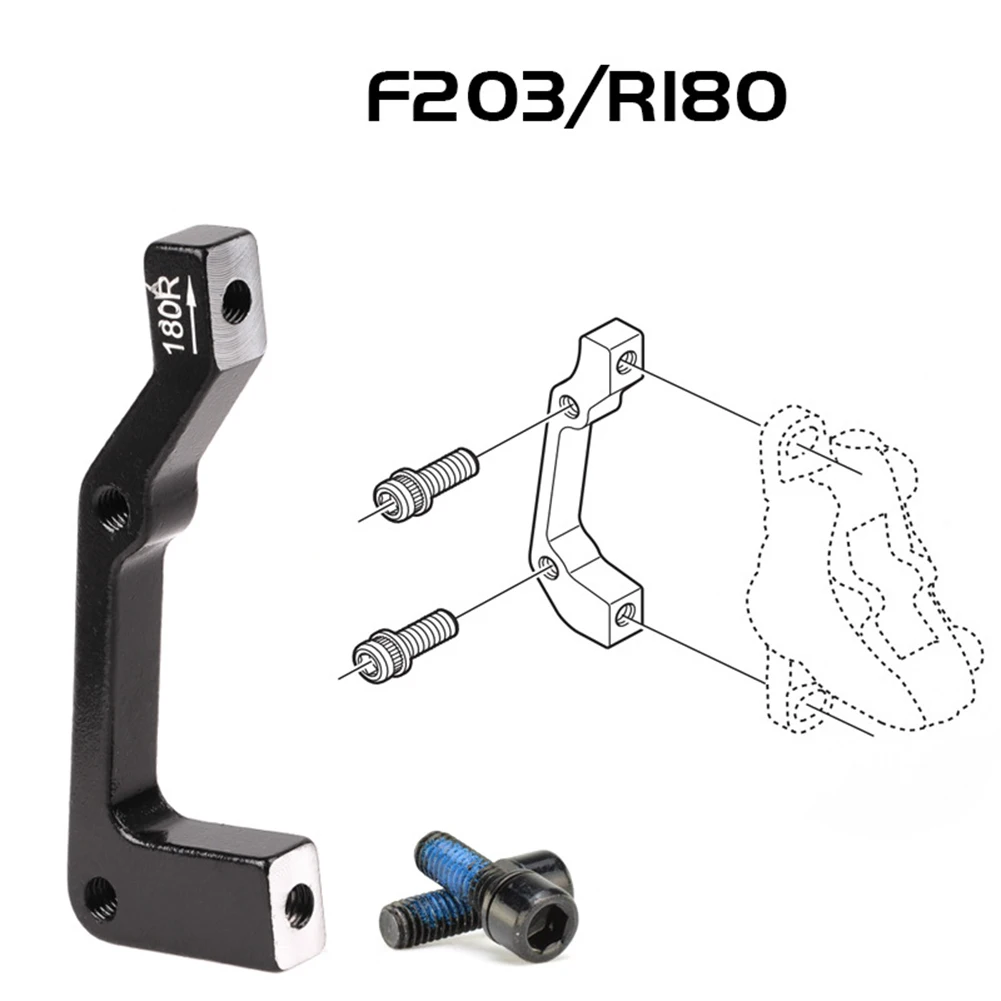 MTB Disc Brake Caliper Frame Adapter Bracket 140 160 180 203mm IS & PM Aluminum Alloy Mountain Bike Accessories