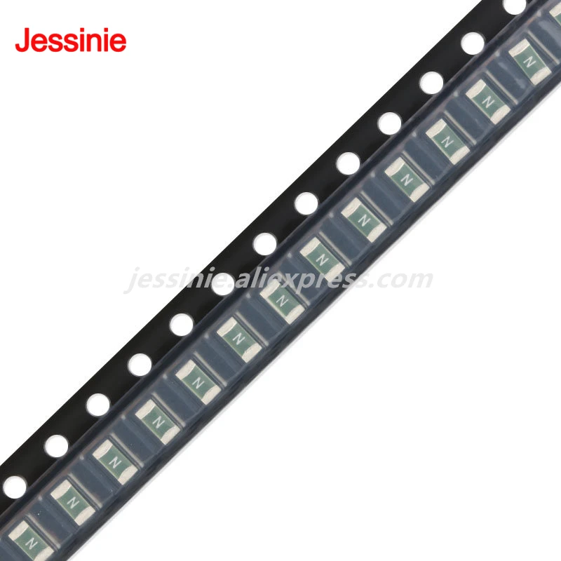100pcs/5pcs CC12H2A CC12H3A -TR 1206 SMD One time Fuses Slow Blow 2A/3A 63V Slow Disconnect Disposable Fuse Slow Break