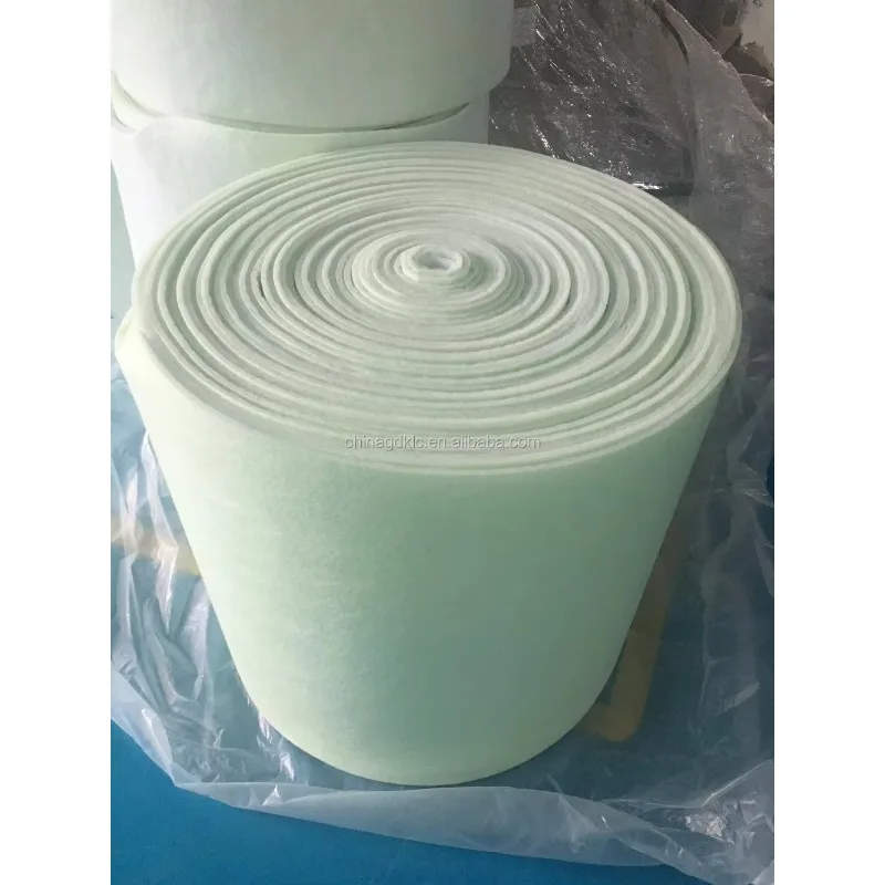 Washable Synthetic Fiber G4 Air Filter Media Roll – Reusable Fiberglass-Free Filtration Material for HVAC Systems Made in China