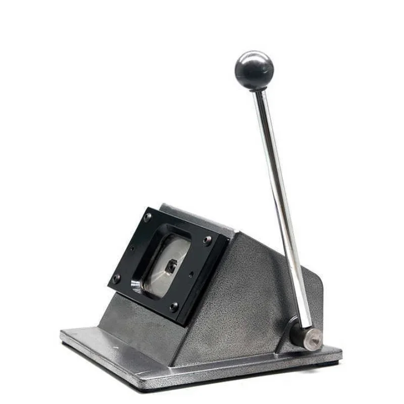 DIY Badge-Making Machine 50*50 Square Shape Administrative Financial Office Electronics Equipment for Creative Business Use